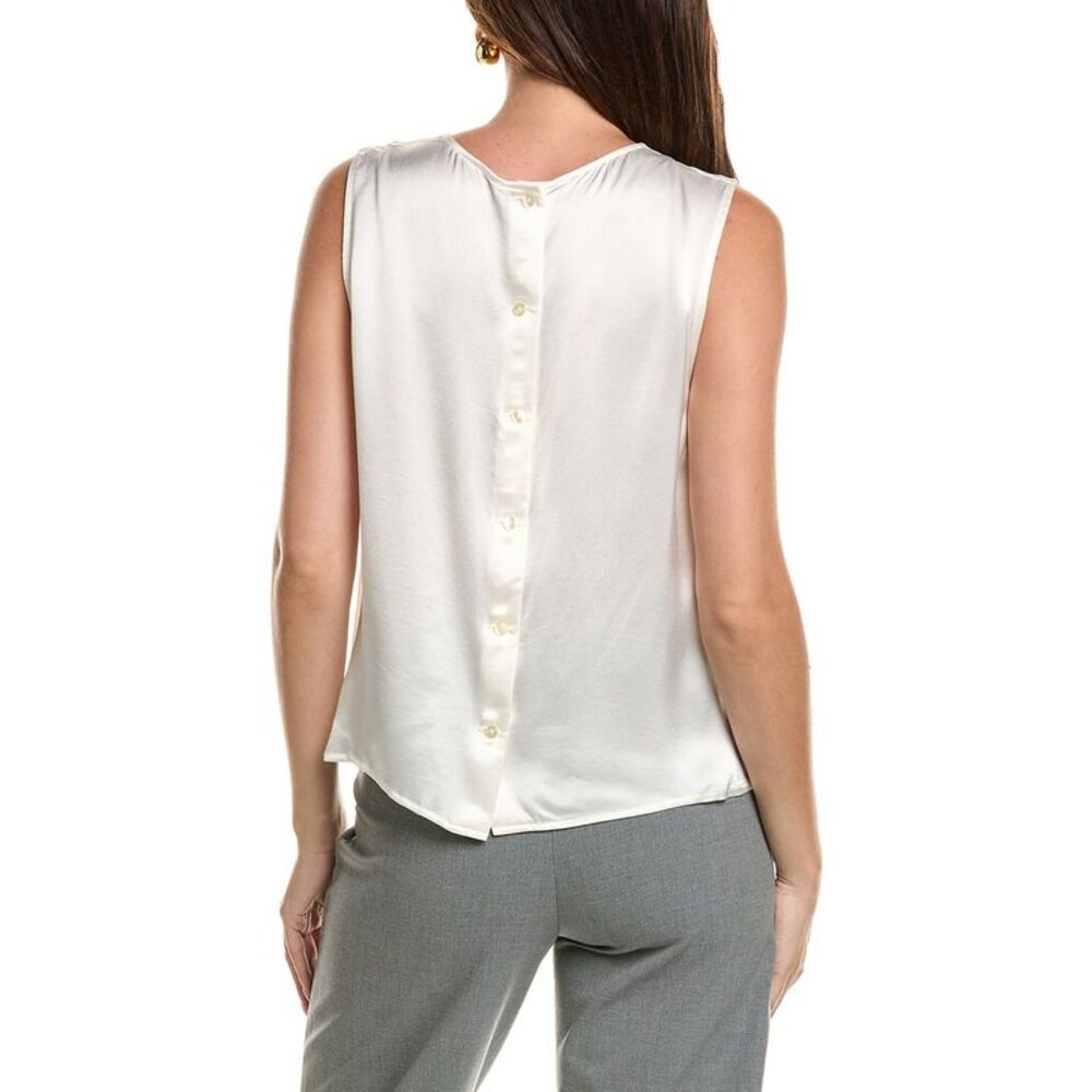 Officine Générale Womens Officine Generale Ludmilla Top, White - Picture 2 of 3